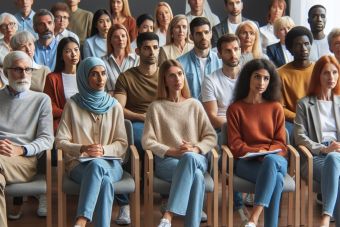 AI generated image of teachers attending a workshop AI generated image of teachers attending a workshop